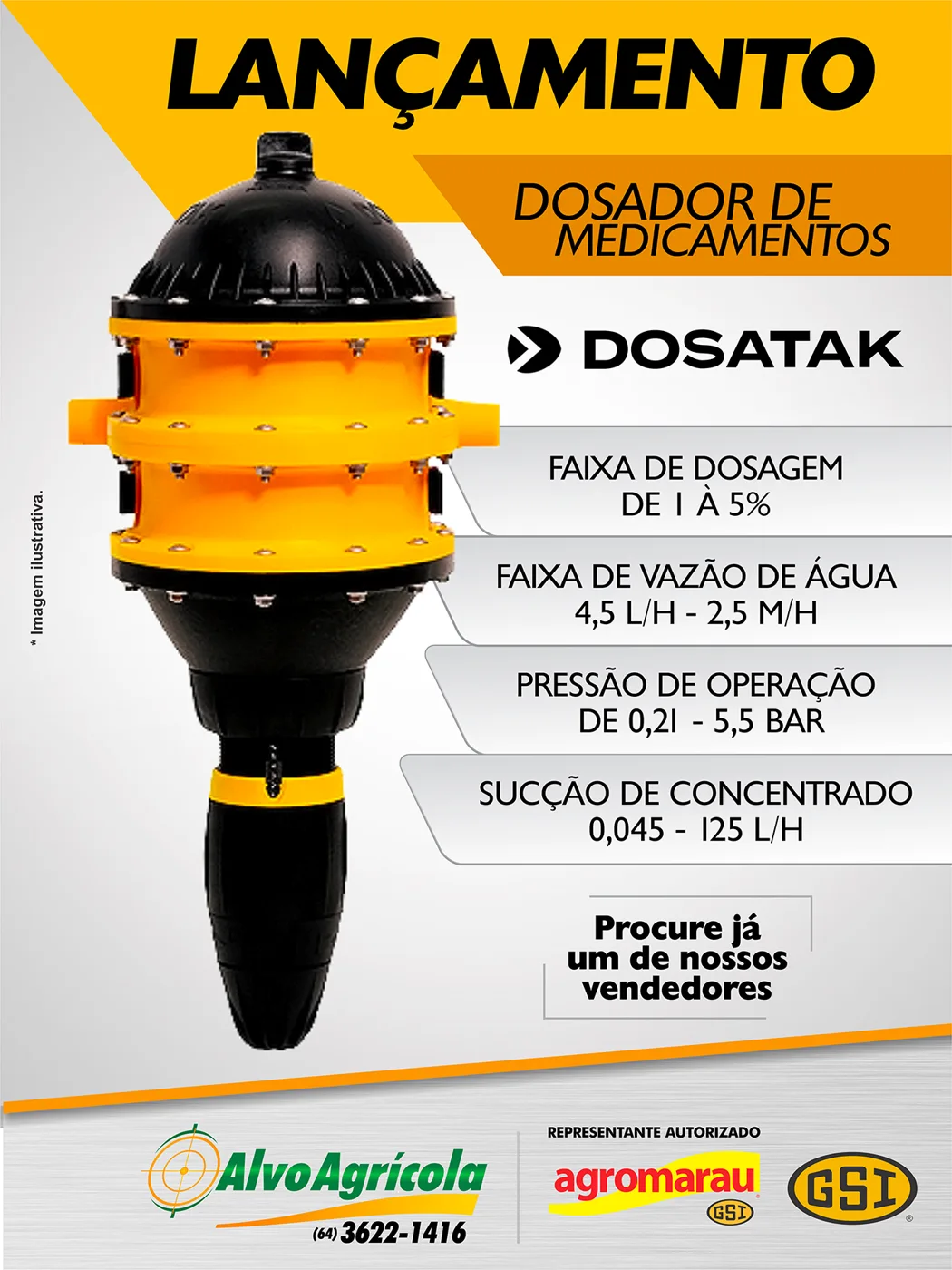 Dosador de medicamentos dosatak