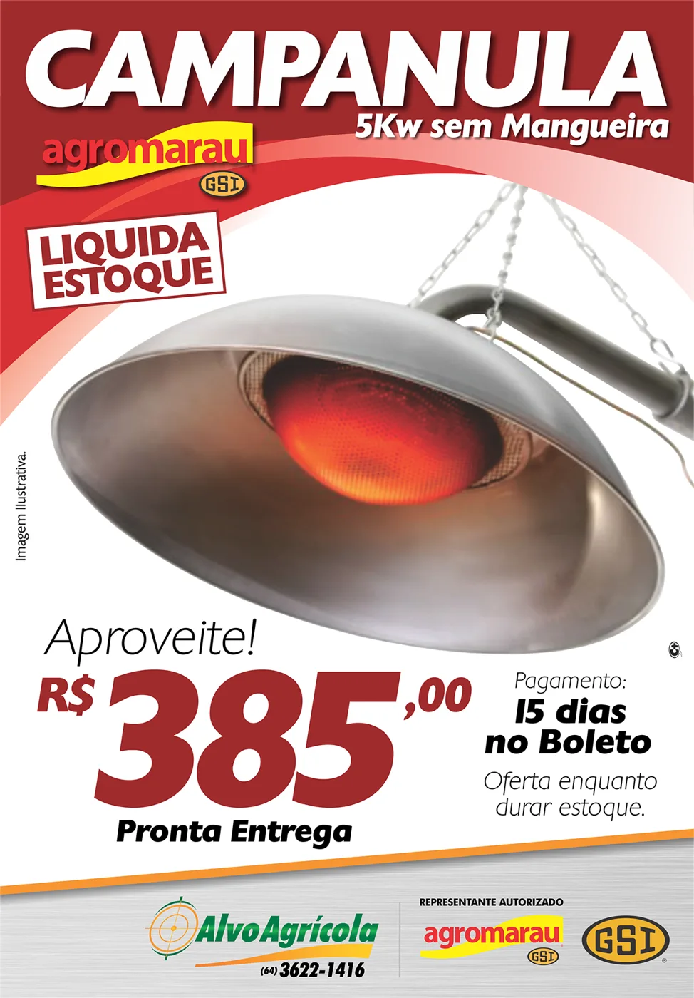 Liquida estoque - campanula