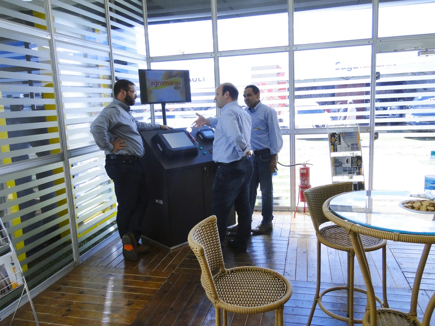 Stand alvo agrícola - gsi - tecnoshow 2018
