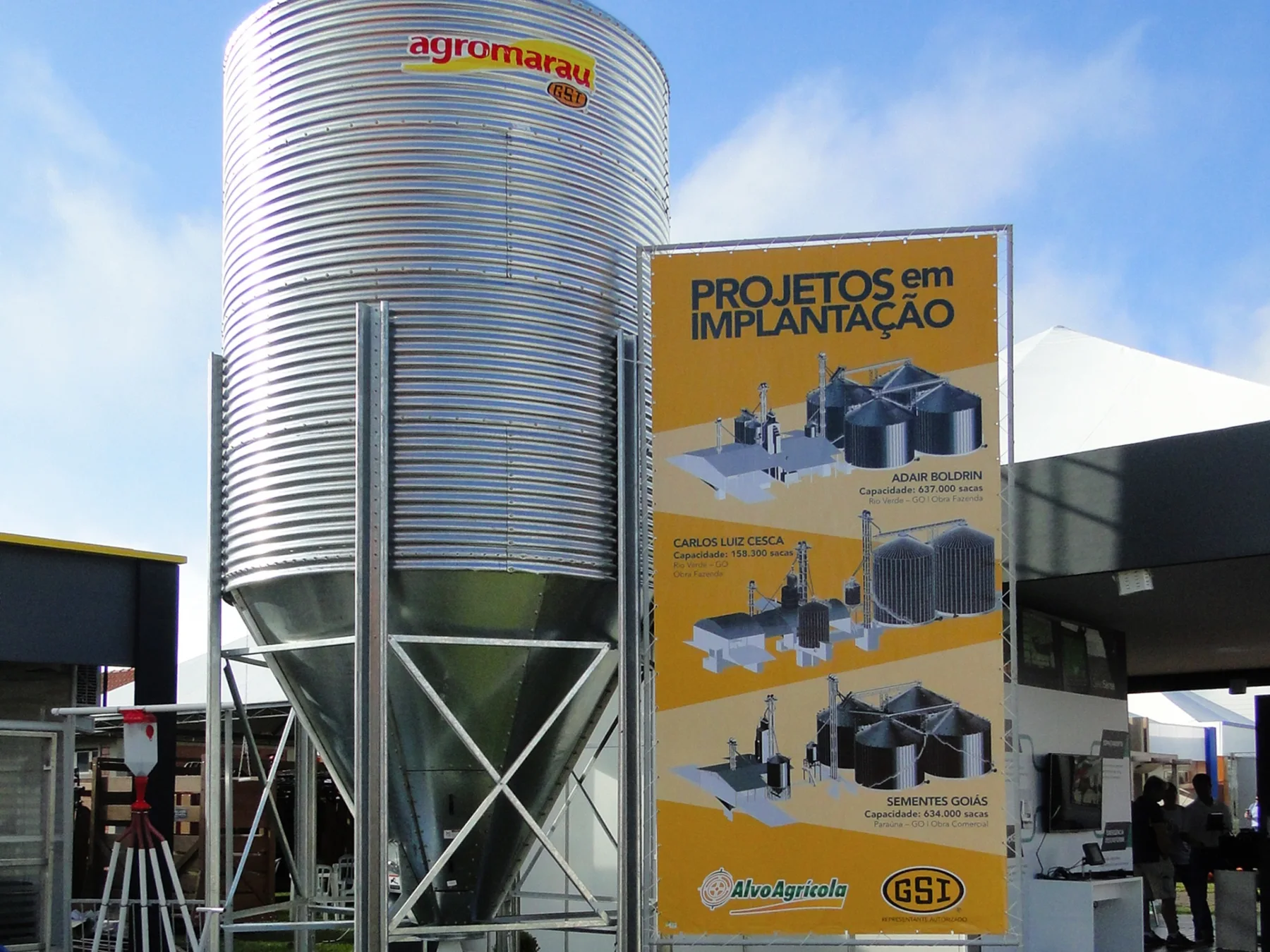 Stand alvo agrícola - gsi - tecnoshow 2018