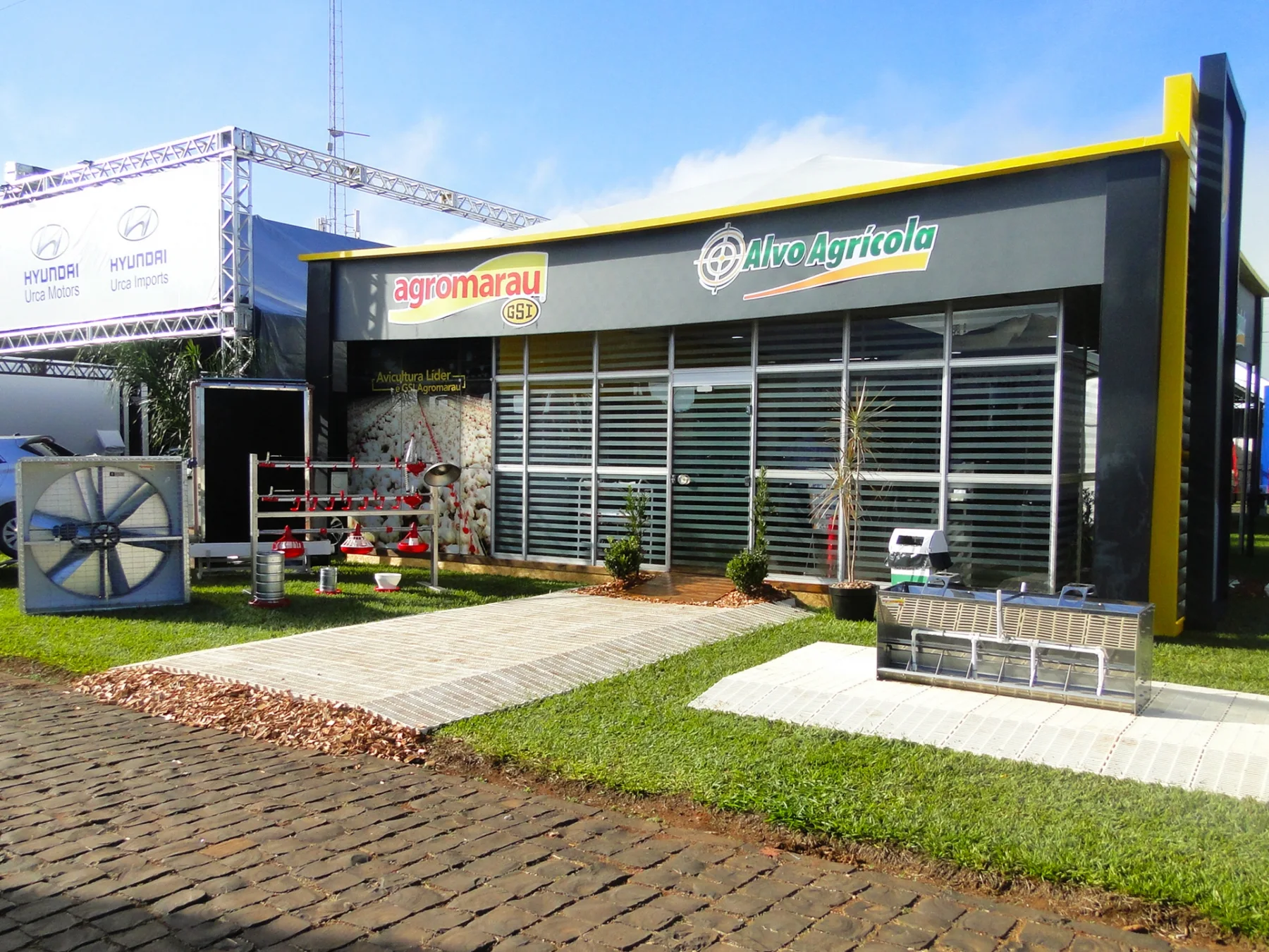 Stand alvo agrícola - gsi - tecnoshow 2018