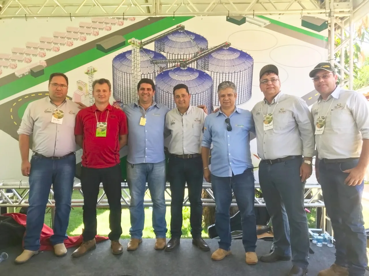 Parceria grupo tecagro/sementes goiás