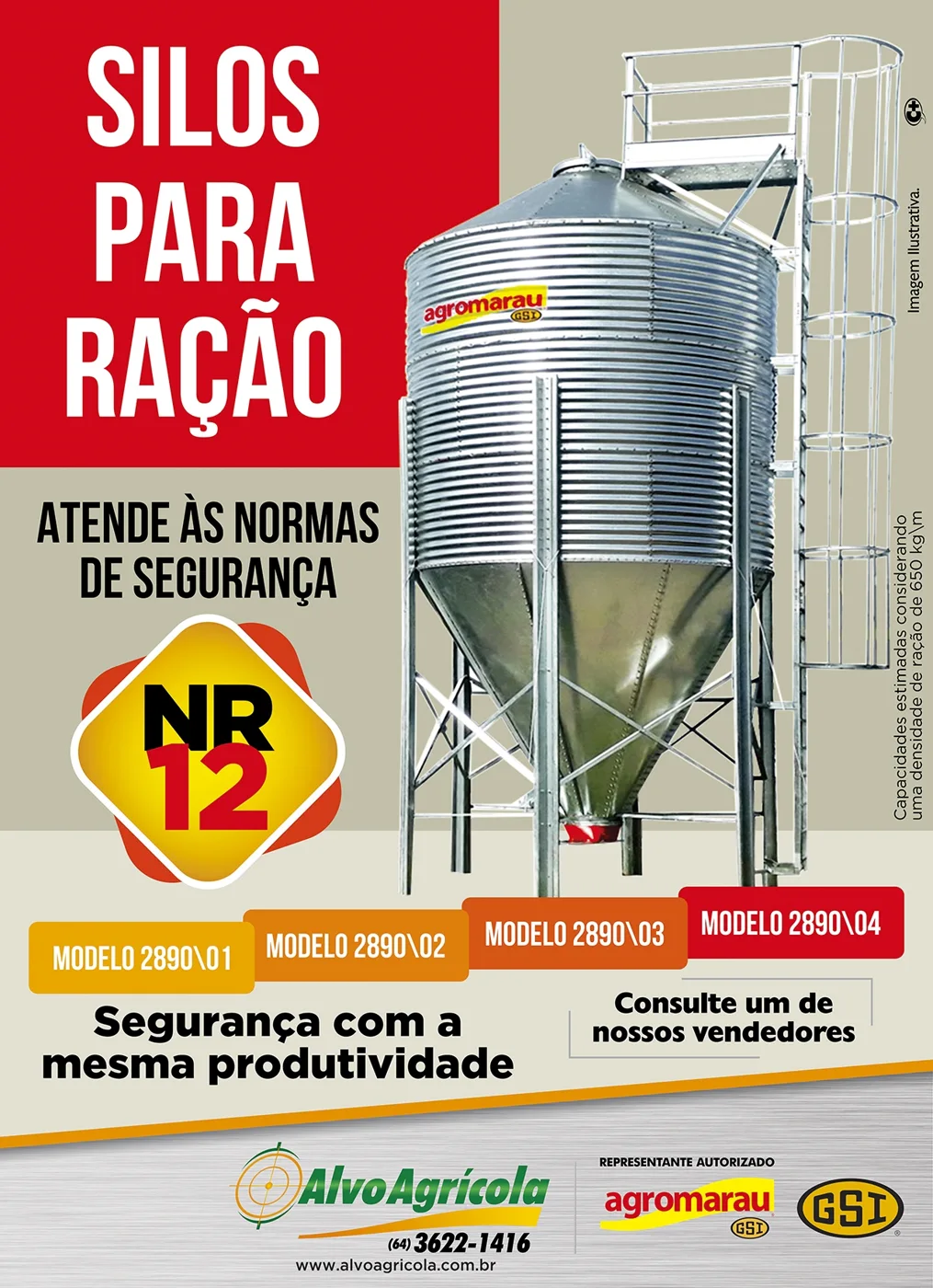 Silos para ração nr 12